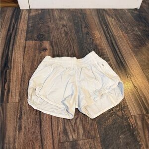 lululemon athletica Cream Athletic Shorts